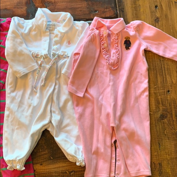 4 Ralph Lauren rompers - Picture 3 of 3